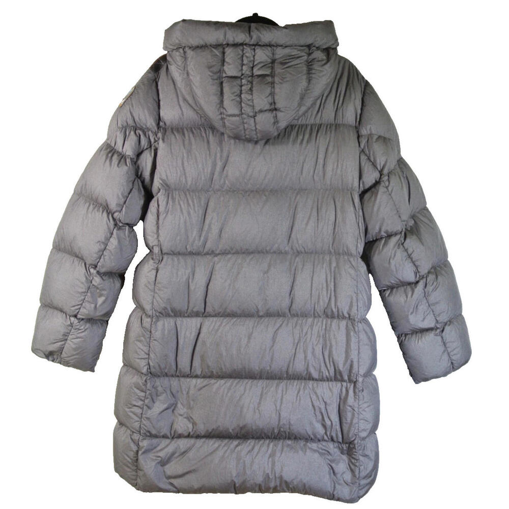 NEW, Parajumpers MARION - HOODED DOWN JACKET in Gray Size XL #DC512 - Picture 6 of 9